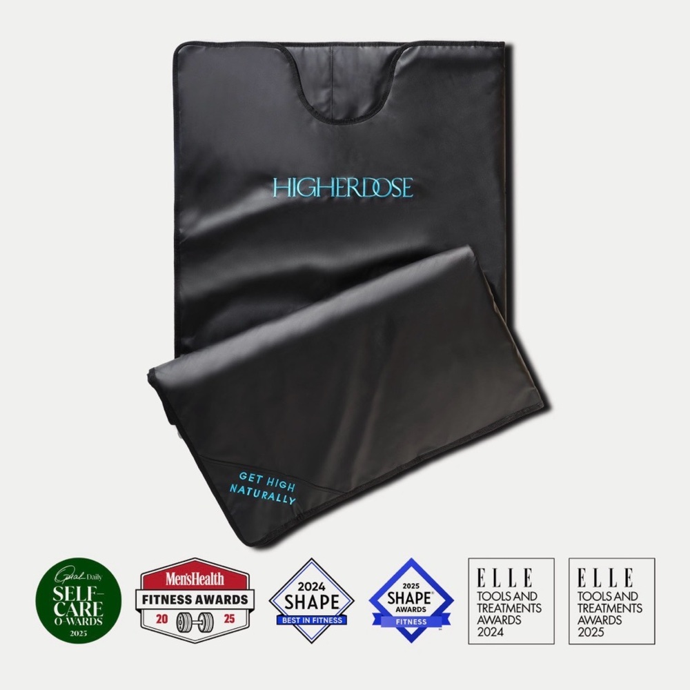 HigherDose Black Infrared Sauna Blanket
